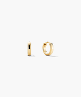 Bold Huggie Hoops