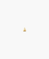 Single Puffy Pyramid Stud