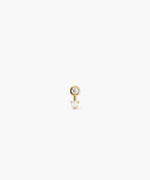 Piercing Studio - Lab Grown Diamond Pearl Drop Stud