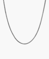 Round Box Chain Necklace