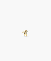 Single Star Crossed Mini Stud