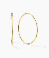 Oversized Thin Hoops