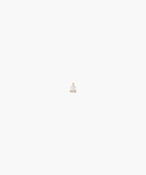 Single Pear Diamond Stud
