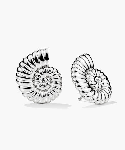Ammonite Oversized Studs