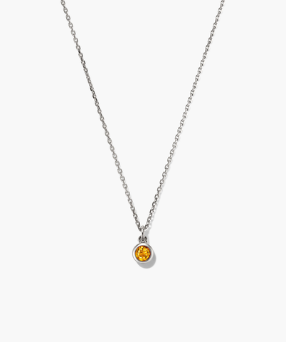 Sia Birthstone Pendant Necklace