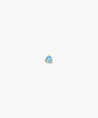 Piercing Studio - Single Gemstone Mini Flat Back Stud