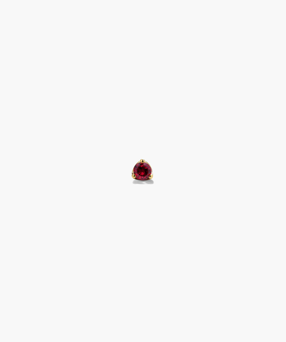 Piercing Studio - Single Gemstone Mini Flat Back Stud