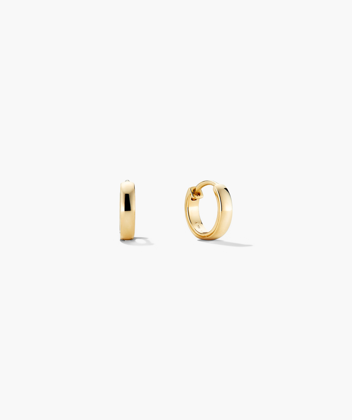 Bold Huggie Hoops