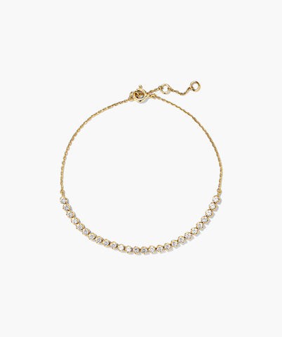 Lab Grown Sapphire Half Tennis Bracelet