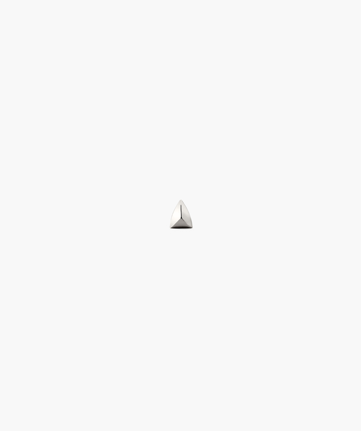 Piercing Studio - Single Puffy Pyramid Flat Back Stud