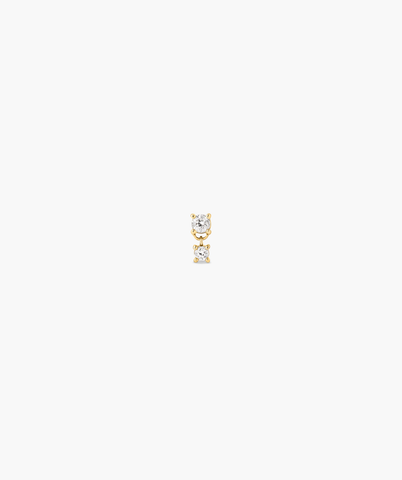 Piercing Studio - Single Diamond Droplet Stud