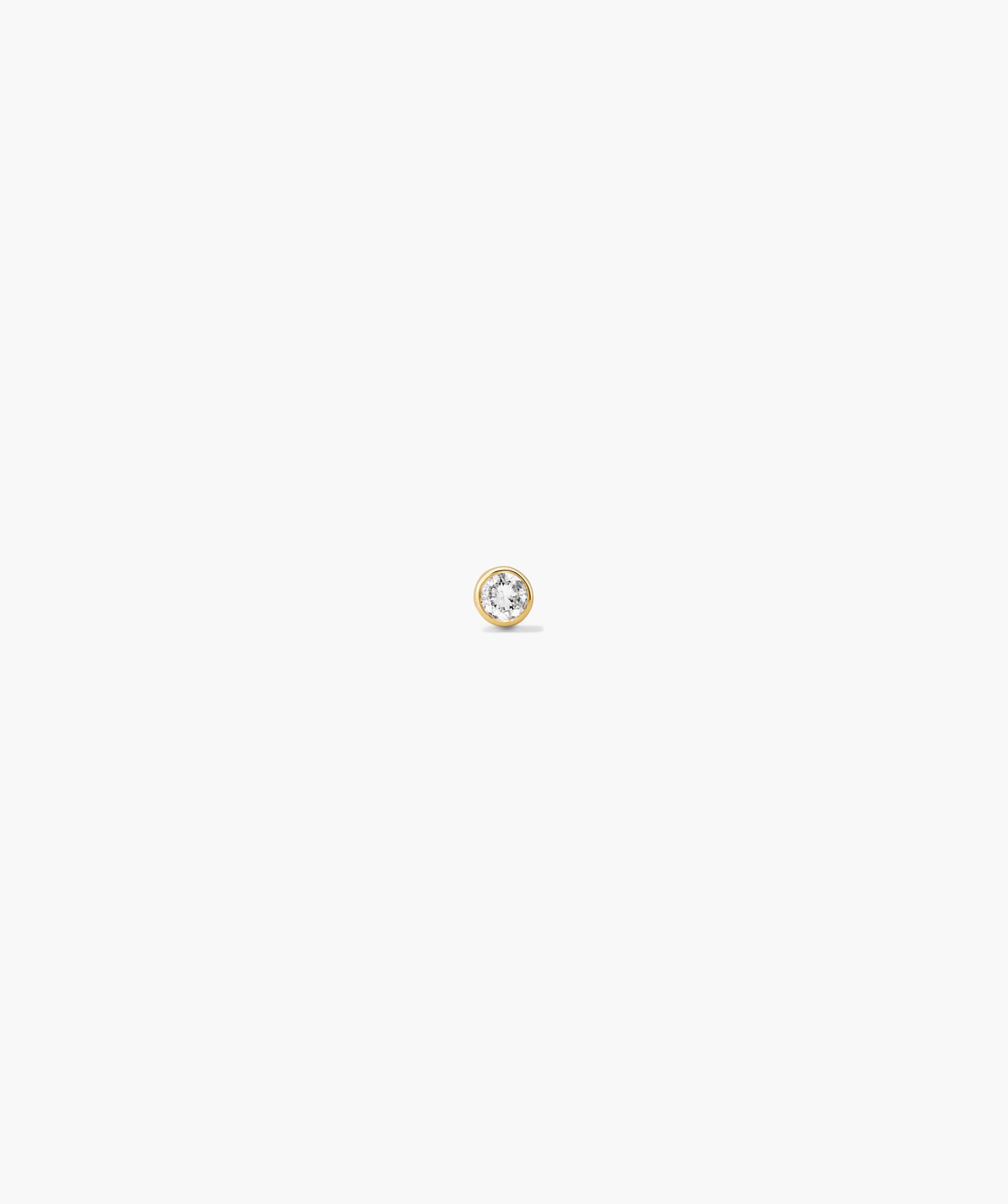 Piercing Studio - Single Micro Diamond Flat Back Stud