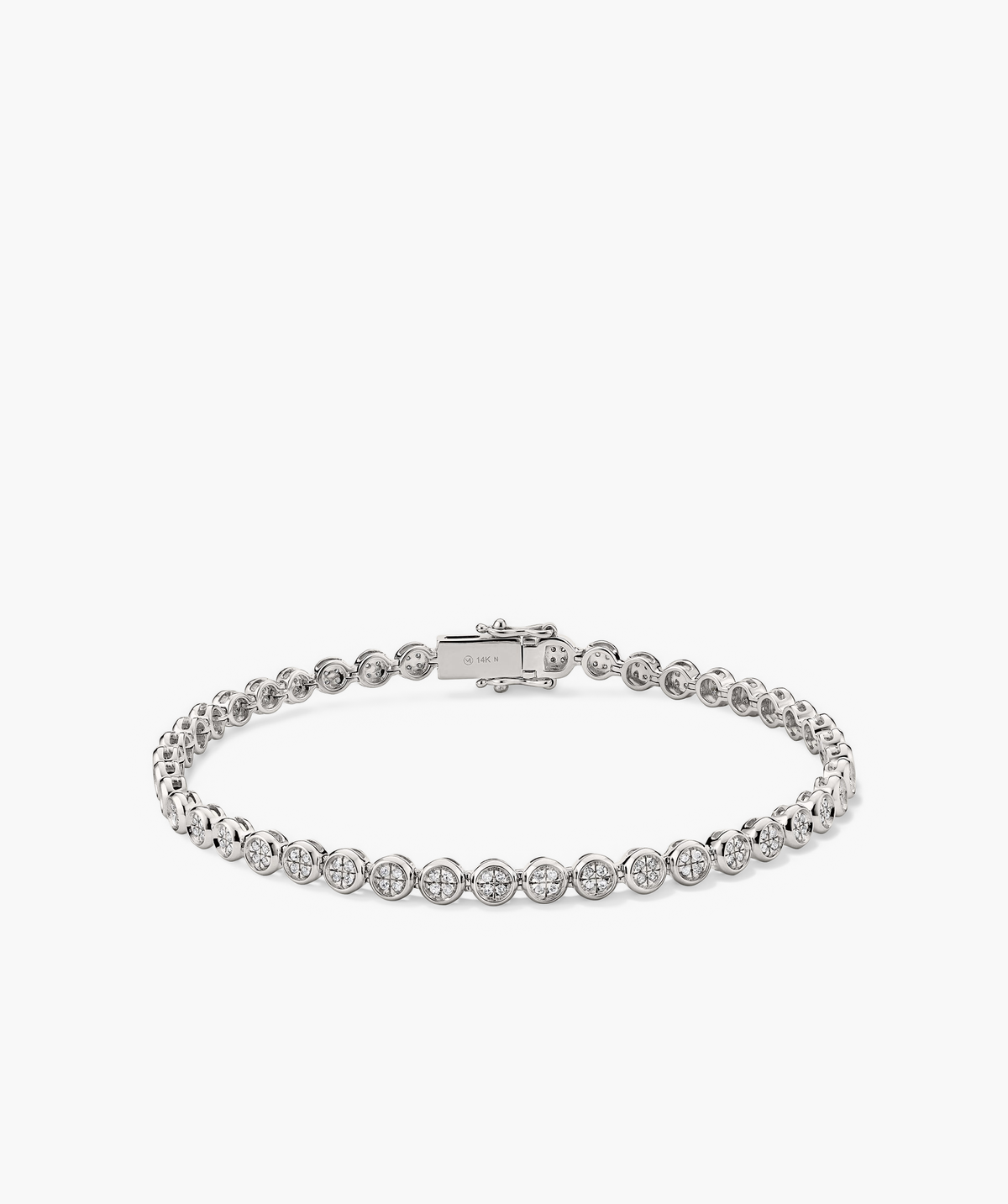 Micro-Pavé Diamond Rivière Bracelet