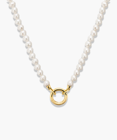 Pearl Charm Necklace