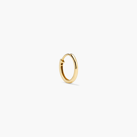 Single Easy Huggie Hoop