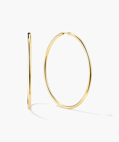 Oversized Thin Hoops