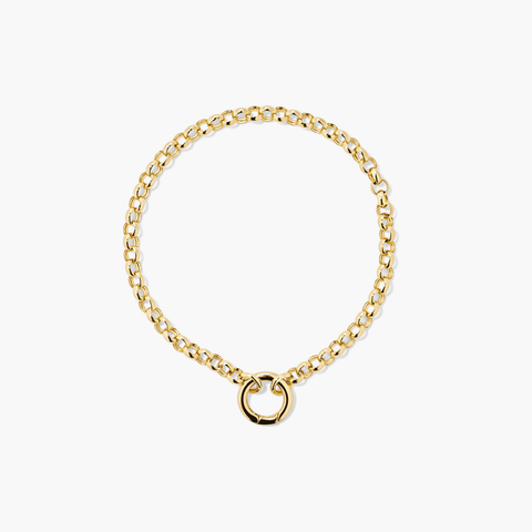 Rolo Chain Charm Bracelet