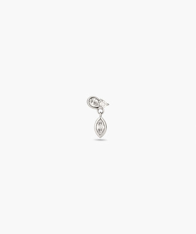 Piercing Studio - Single Lab Grown Diamond Drop Stud
