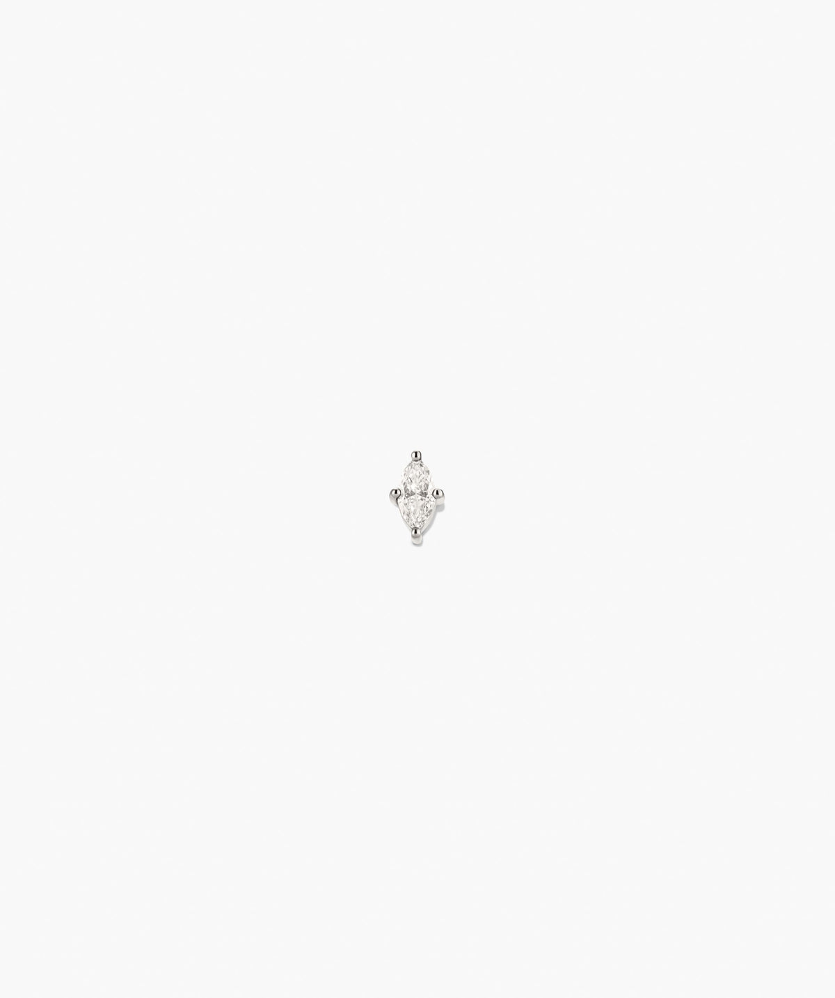 Piercing Studio - Single Lab Grown Diamond Marquise Stud