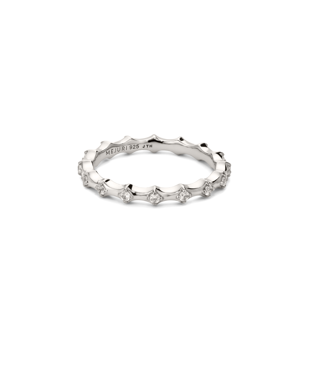 Charlotte Crest Stacker Ring