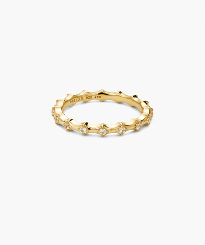 Charlotte Crest Stacker Ring