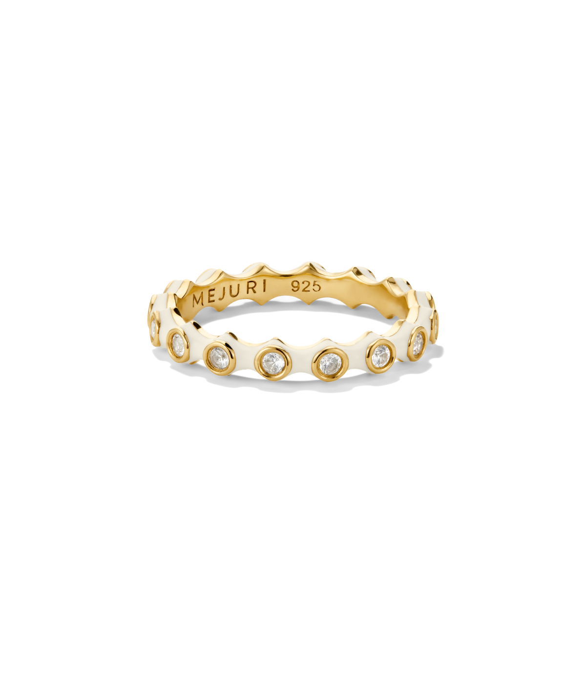Enamel Charlotte Stacker Ring