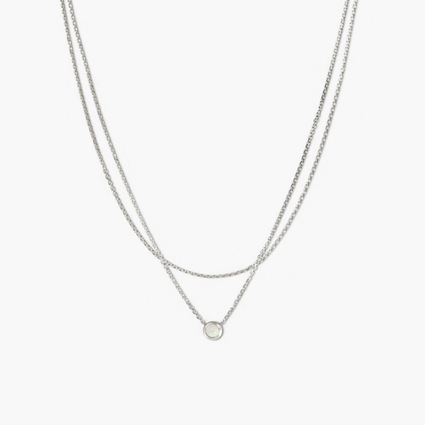 Layered Opal Necklace