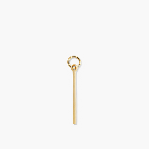Single Bar Hoop Charm