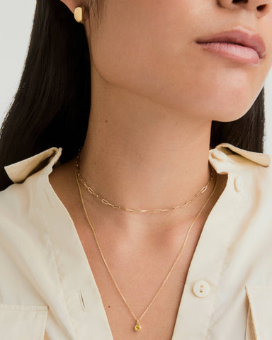 Sia Birthstone Pendant Necklace