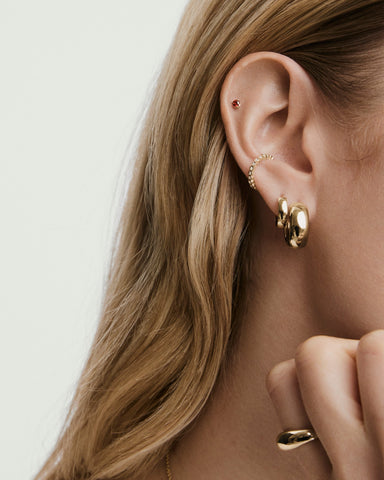 Piercing Studio - Single Gemstone Mini Flat Back Stud