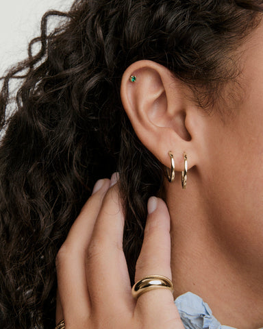 Easy Small Hoops