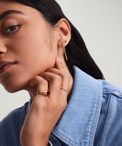 Gemstone Mini Studs