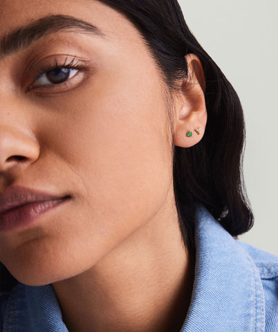Gemstone Mini Studs
