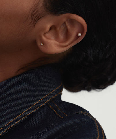 Piercing Studio - Single Micro Diamond Flat Back Stud