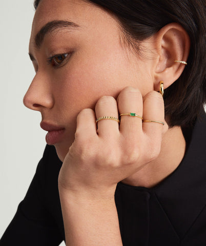 Baguette Stacker Ring