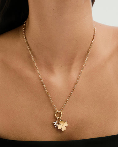 Flat Clover Charm
