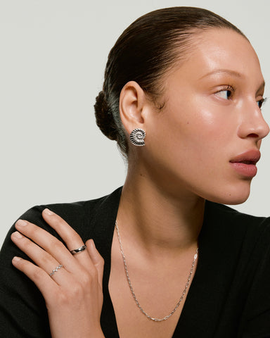Ammonite Oversized Studs