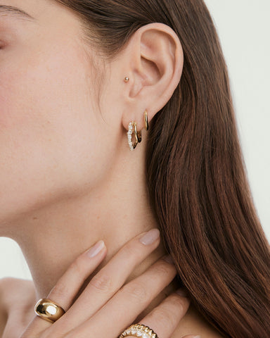 Ella Double Hoop