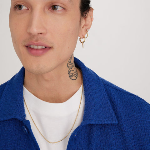 Round Box Chain Necklace
