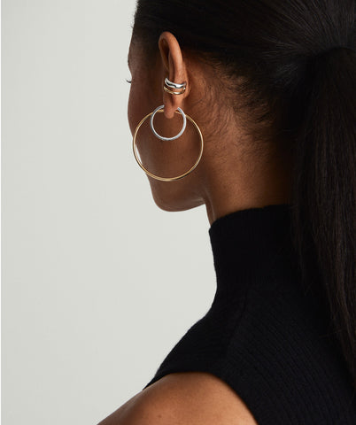 Single Duet Mixed Ear Cuff