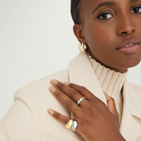 Mixed Tube Ring