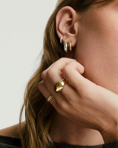 Jojo Double Hoops
