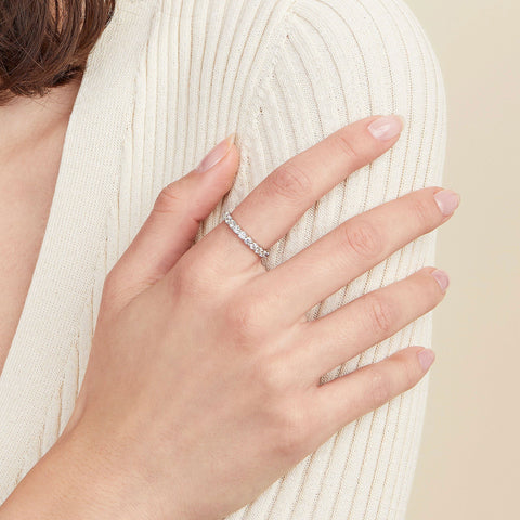 Bold Diamond Eternity Ring