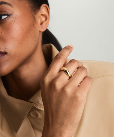 Dôme Figure Ring