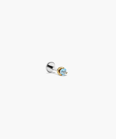Piercing Studio - Single Gemstone Mini Flat Back Stud