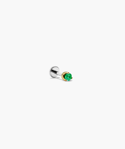 Piercing Studio - Single Gemstone Mini Flat Back Stud