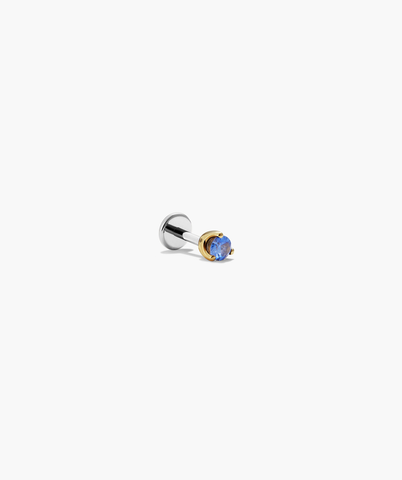 Piercing Studio - Single Gemstone Mini Flat Back Stud