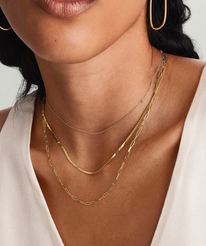 Serpentine Chain Necklace