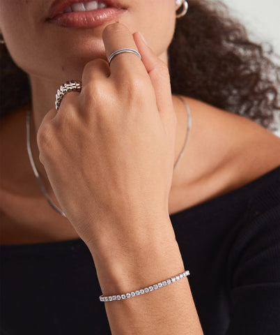Lab Grown Diamond Tennis Bracelet 2.5mm