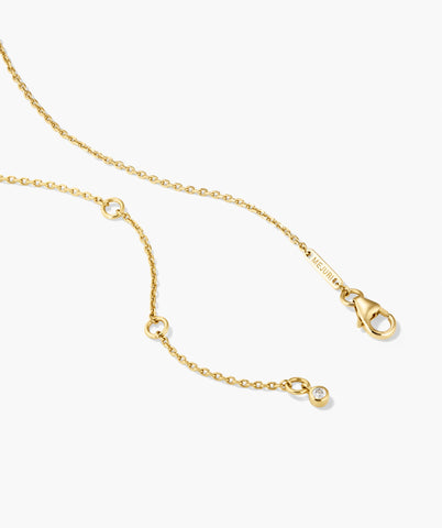 Organic Dôme Curve Gemstone Necklace
